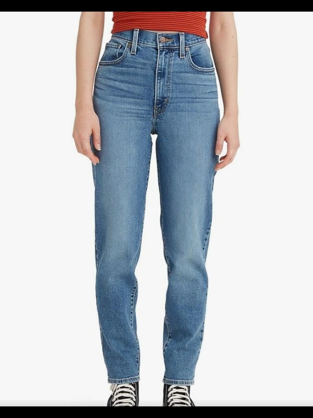 Levi's High Waisted Mom Jeans
